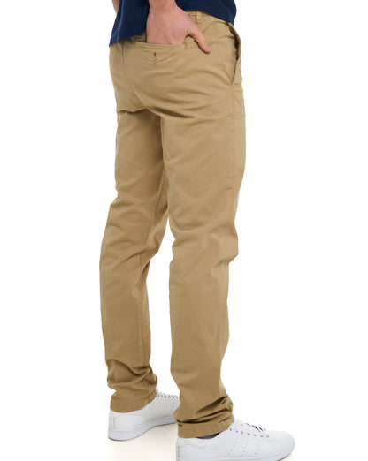 Benetton Slim Fit Cotton Chinos Sand