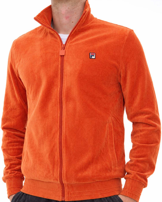 Fila Vintage Fila Vintage Walter Corduroy Track Jacket Burnt Orange
