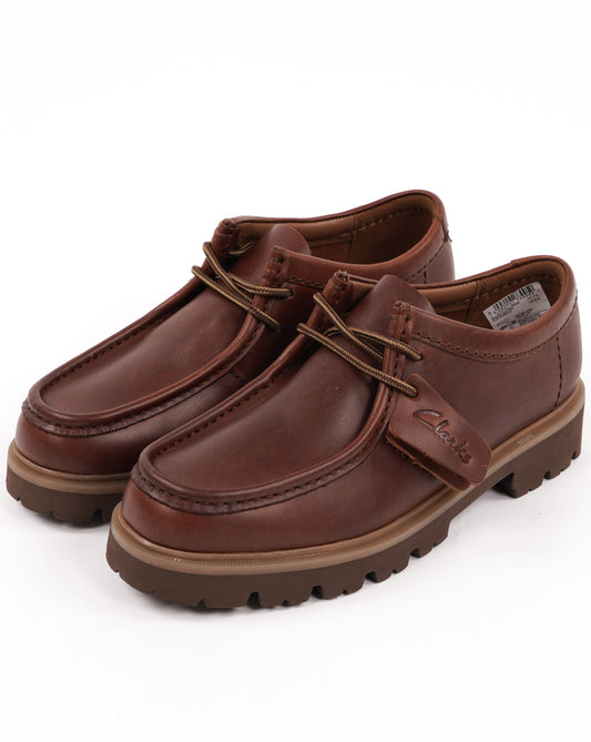 Clarks Originals Clarks Cleyhill Seam Shoes Brown Leather