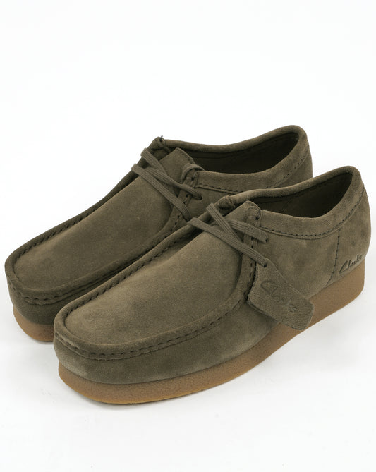 Clarks Originals Clarks Wallabee EVO Shoes Dark Olive