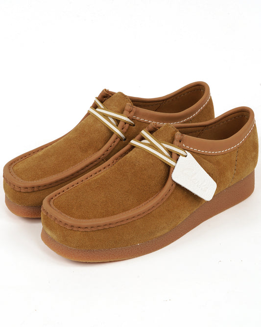 Clarks Originals Clarks Wallabee Shoes Ochre Suede