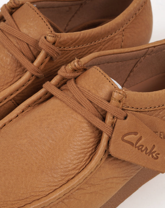 Clarks Originals Clarks Wallabee Shoes Tan Leather