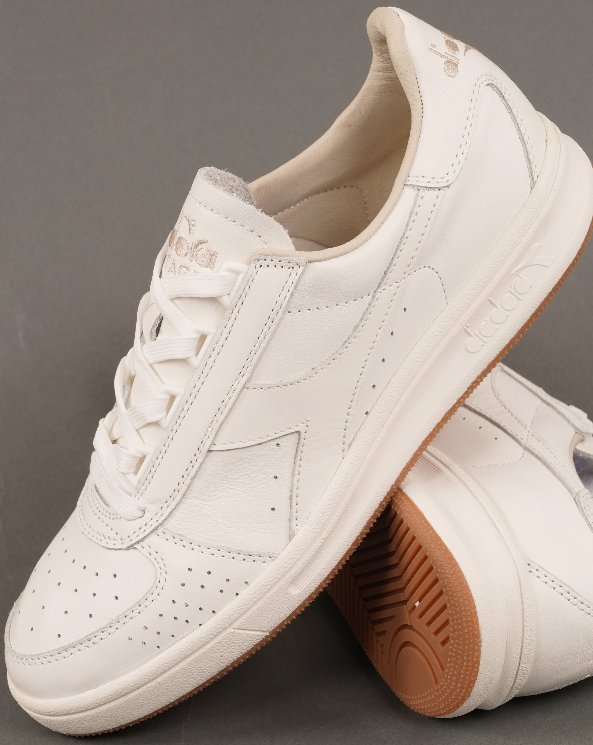 Diadora B Elite 84 Italia Trainers White/Gum