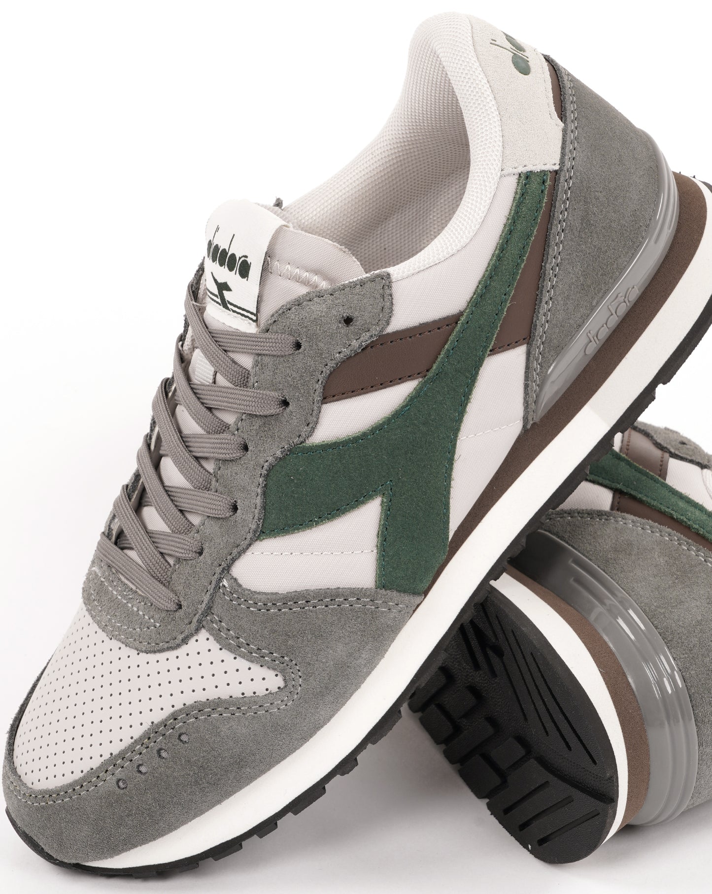 Diadora Camaro Triple M2 Trainers Charcoal/Pineneedle