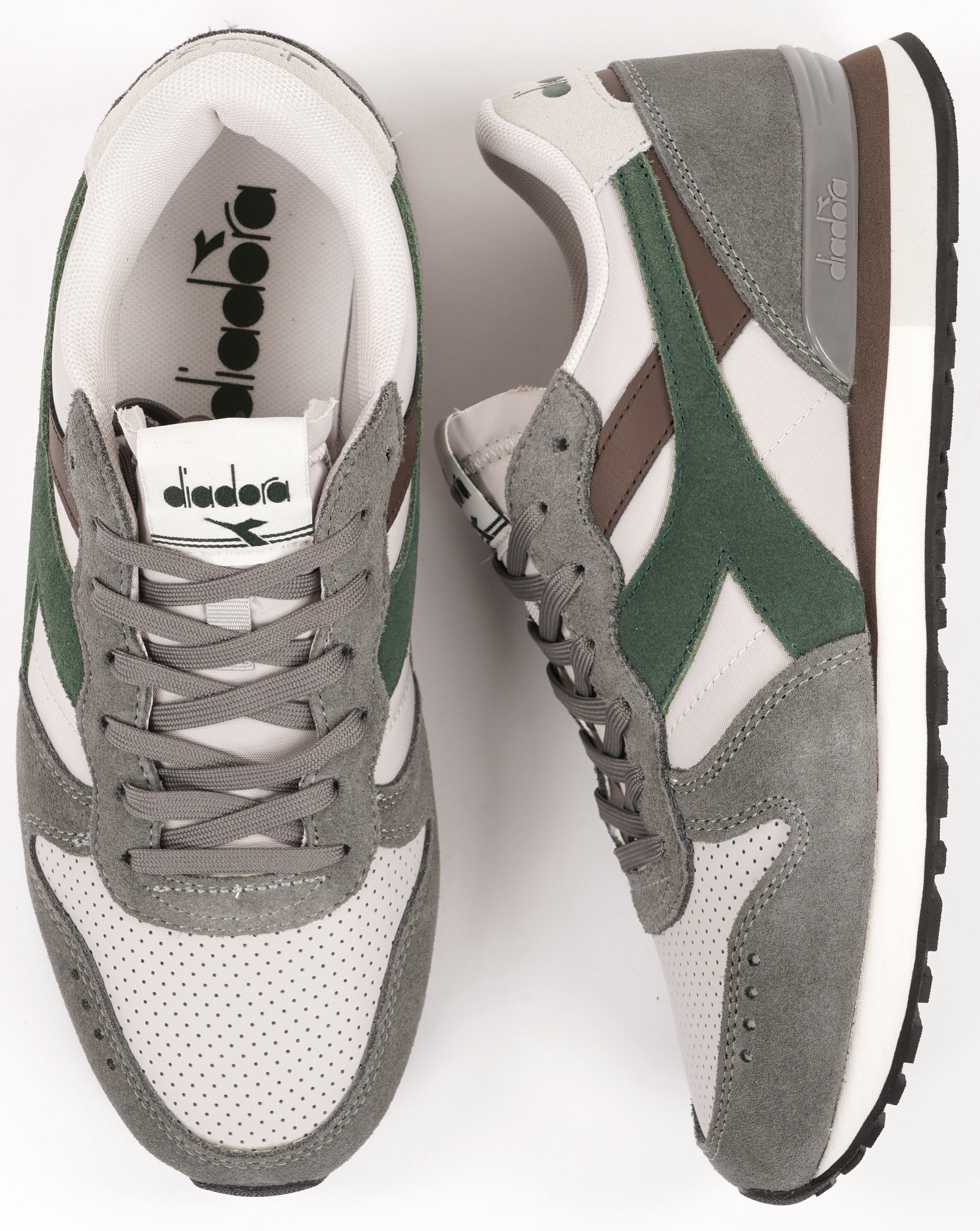 Diadora Camaro Triple M2 Trainers Charcoal/Pineneedle