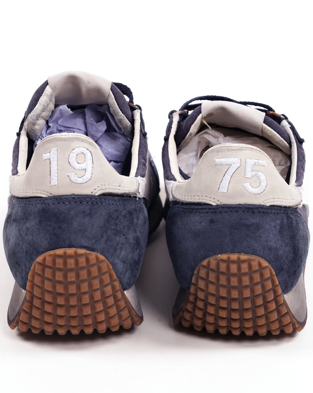 Diadora Equipe Canvas Stone Wash EVO Trainers Blue Denim
