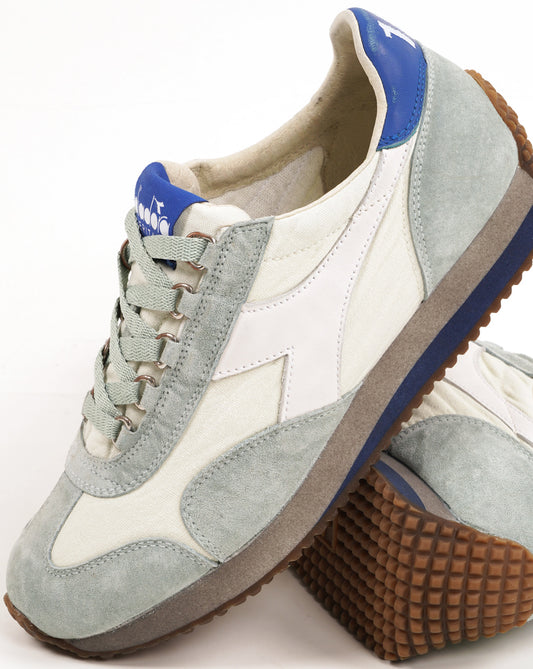 Diadora Diadora Equipe Canvas Stone Wash EVO Trainers Bluewash