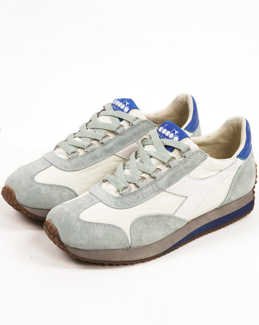 Diadora Diadora Equipe Canvas Stone Wash EVO Trainers Bluewash