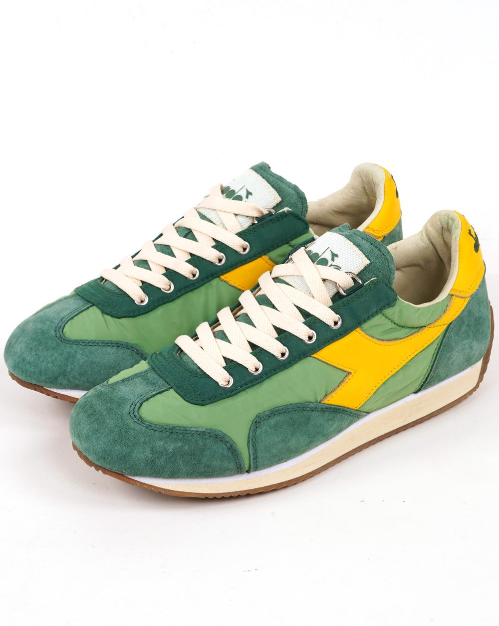 Diadora Equipe Vela SW Trainers Green/Yellow