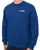 Diadora Logo Crew Sweatshirt Saltire Navy