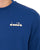Diadora Logo Crew Sweatshirt Saltire Navy