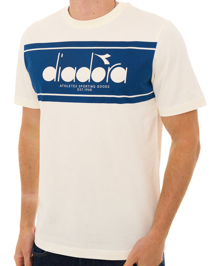 Diadora Logo T-shirt Whisper White