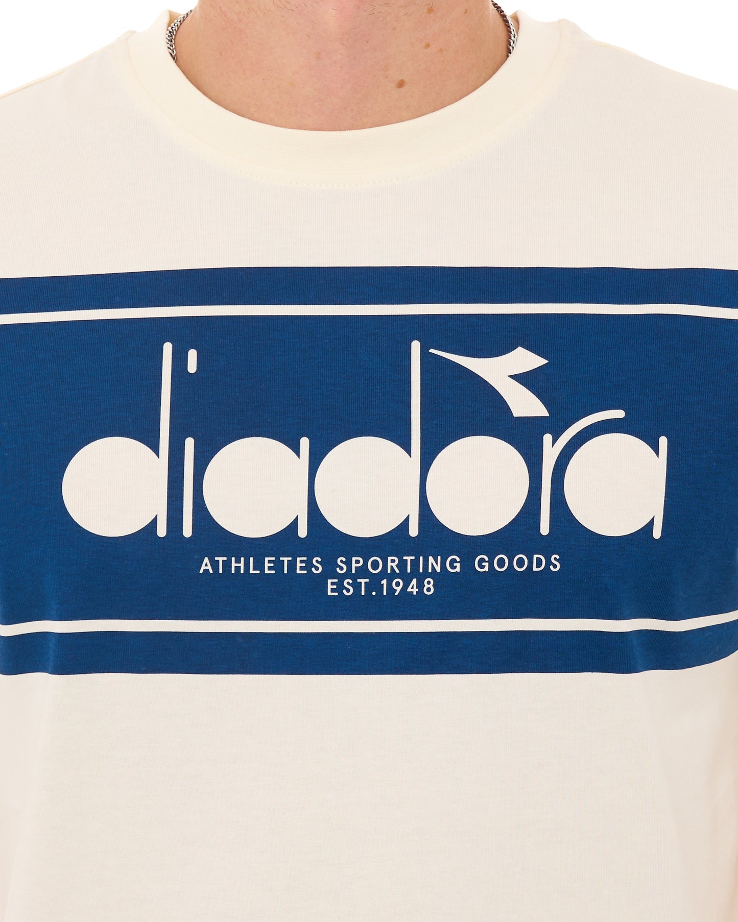 Diadora Logo T-shirt Whisper White