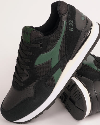 Diadora N92 Advance Trainers Black/Pine Needle