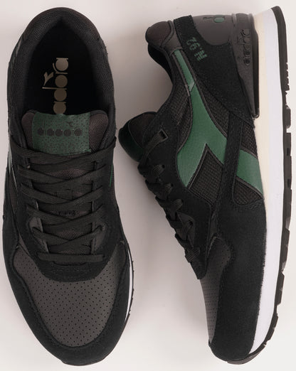 Diadora N92 Advance Trainers Black/Pine Needle