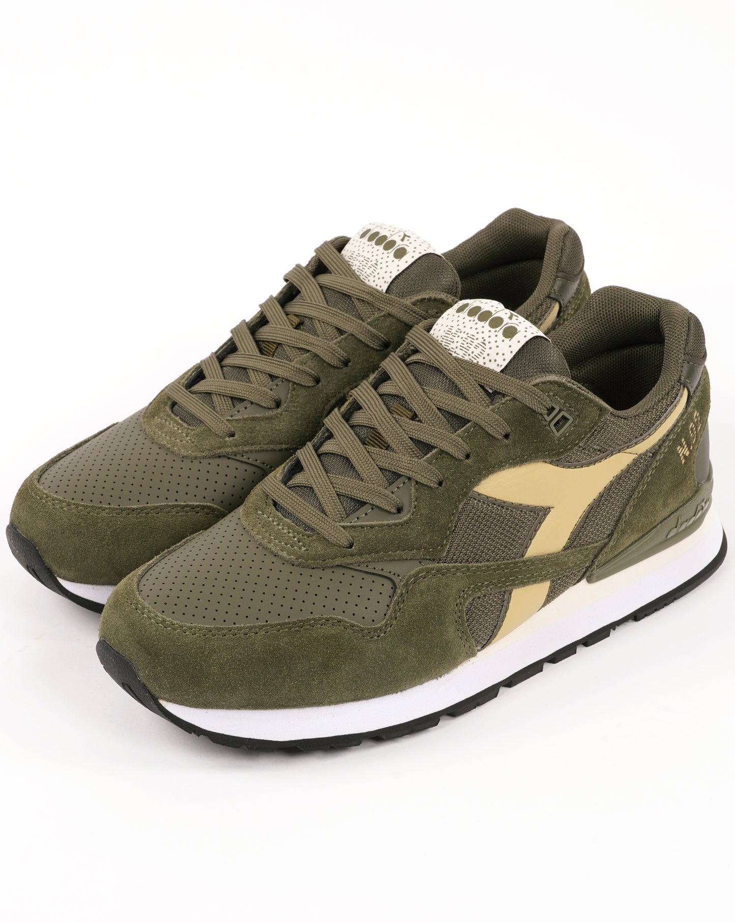 Diadora N92 Advance Trainers Green Toad