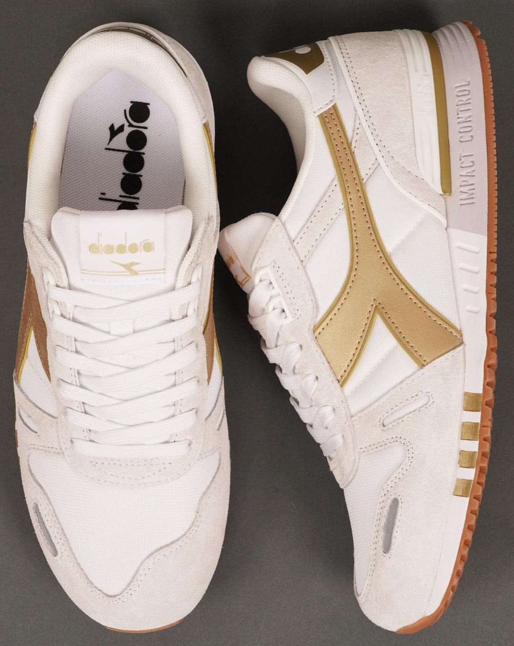 Diadora Titan Trainer White/Gold