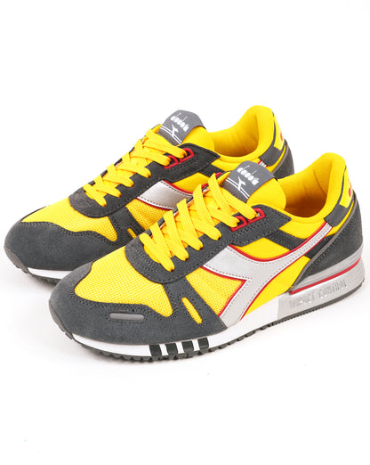 Diadora Titan Seb Trainer Yellow / Silver Grey