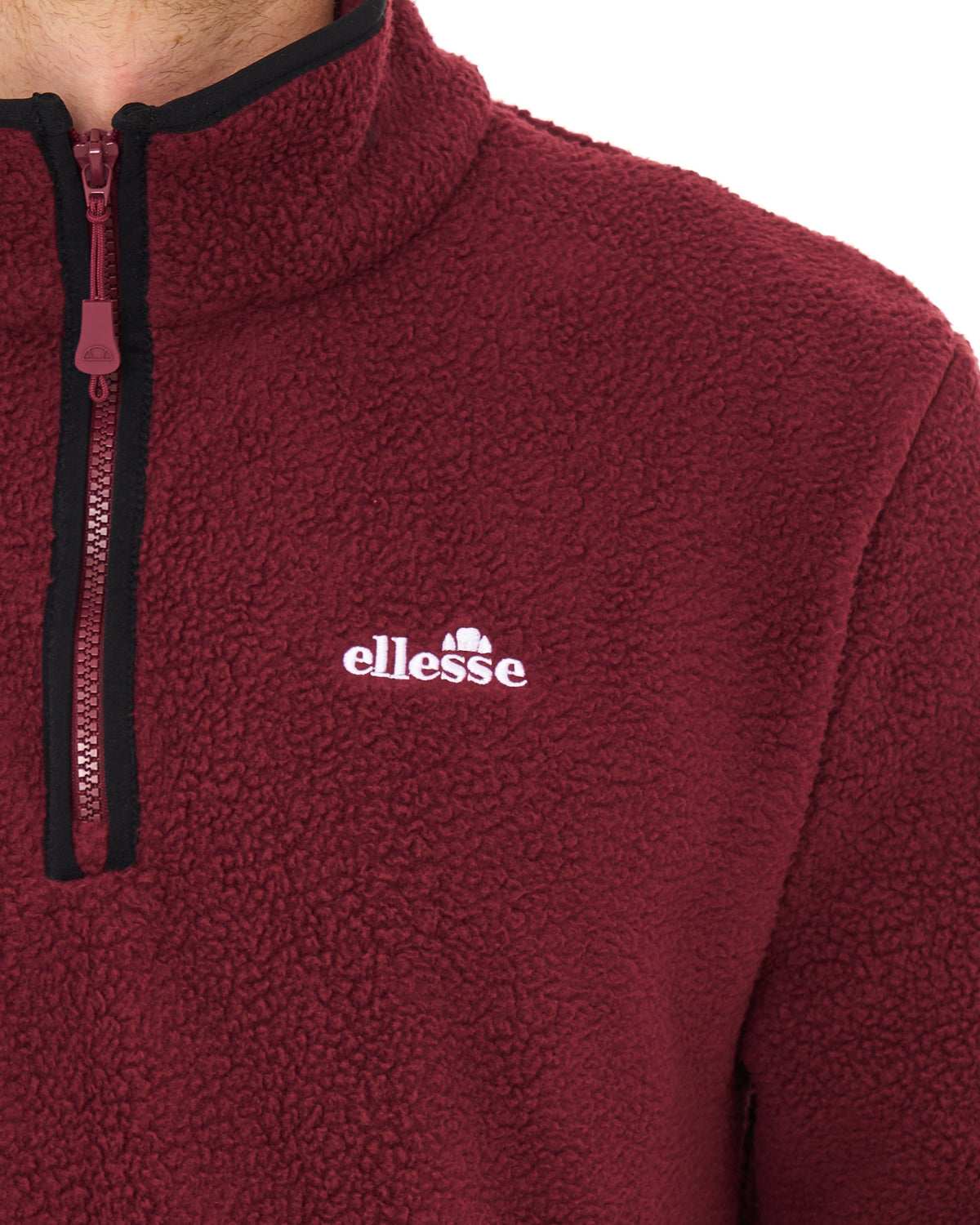 Ellesse Albavilla Microfleece Burgundy
