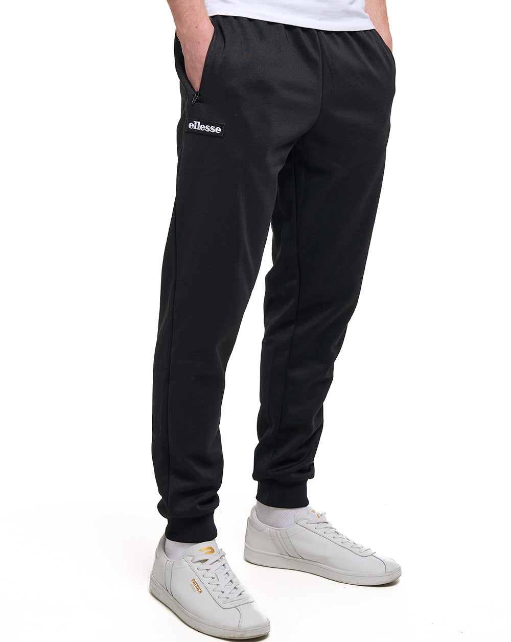 Ellesse Bertoni Cuffed Track Pants Black