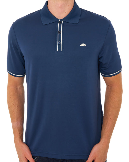 Ellesse Ellesse Biagia Polo Shirt Navy/Ecru