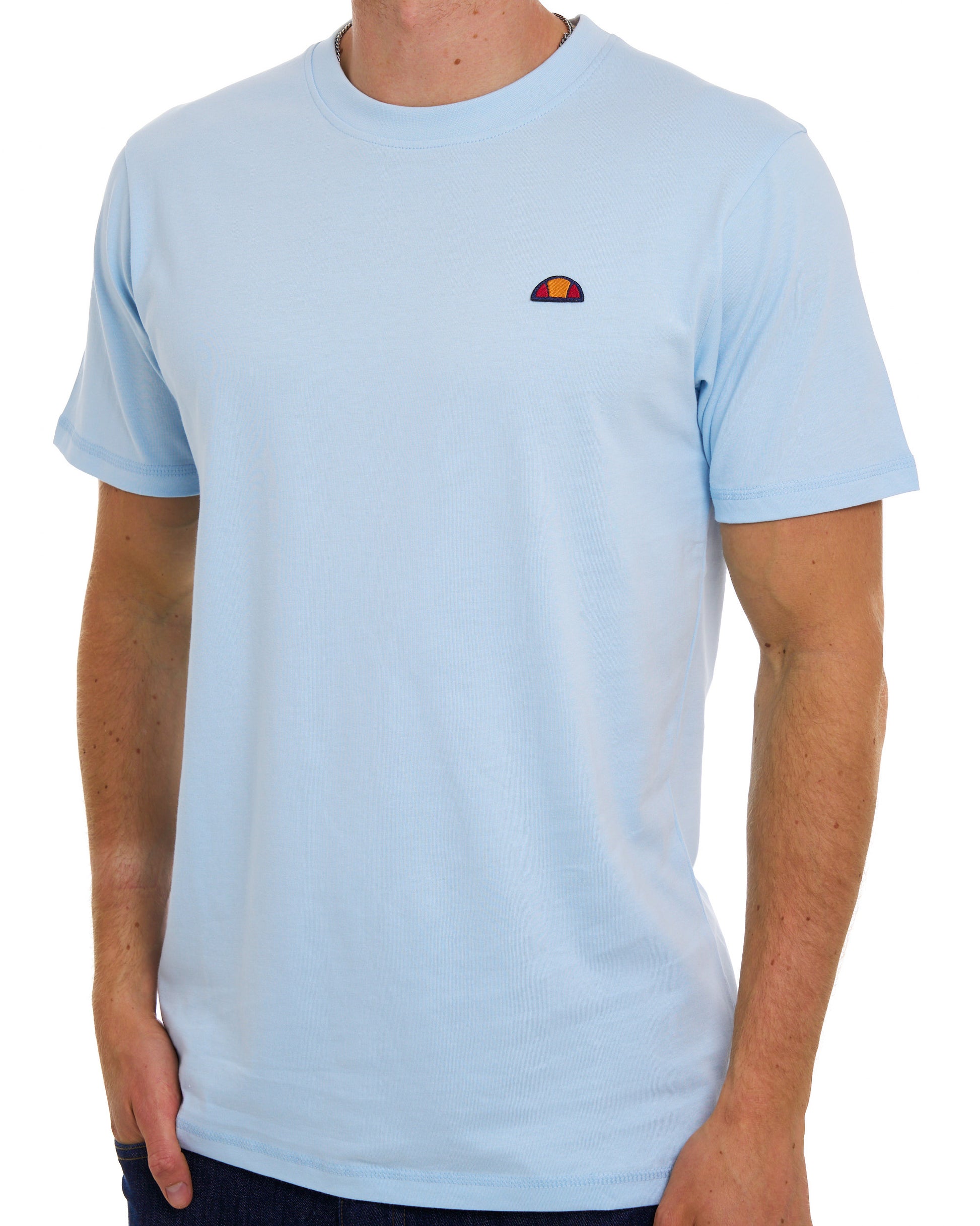 Ellesse Cassica T Shirt Light Blue