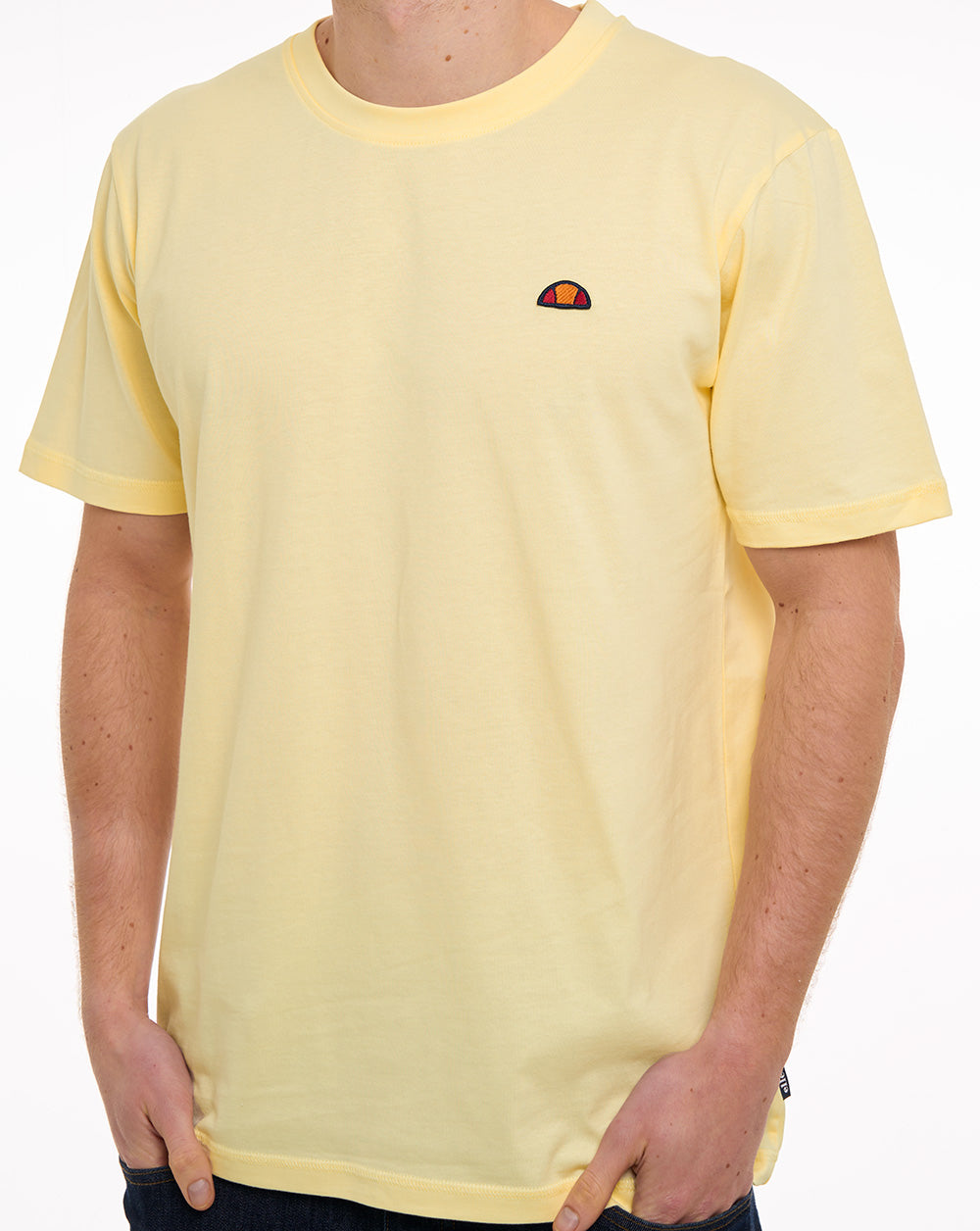 Ellesse Cassica T Shirt Light Yellow