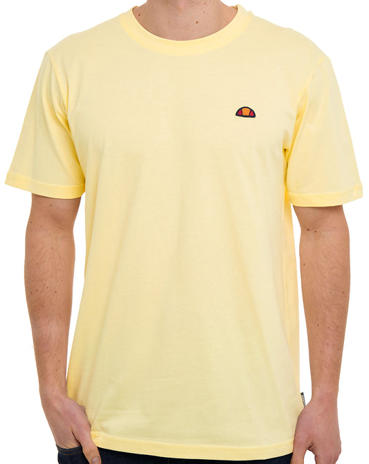 Ellesse Cassica T Shirt Light Yellow