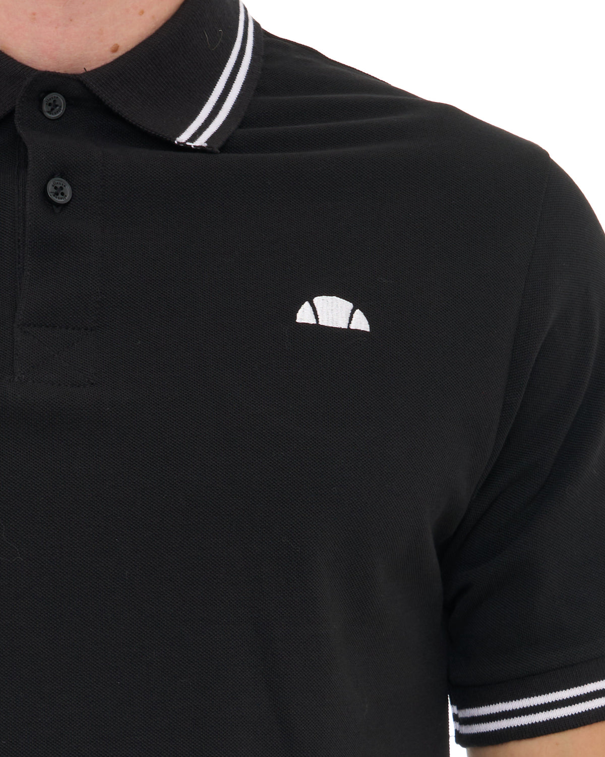 Ellesse Lioran Polo Shirt Black
