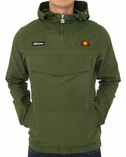 Ellesse Mont Canvas Overhead Jacket Olive