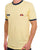 Ellesse Retro T Shirt Light Yellow/Navy