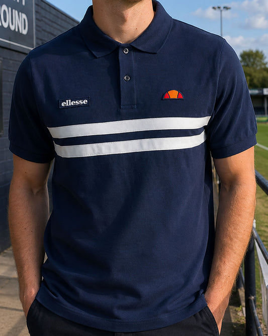 Ellesse Ellesse Rimini Polo Shirt Navy / Light Blue