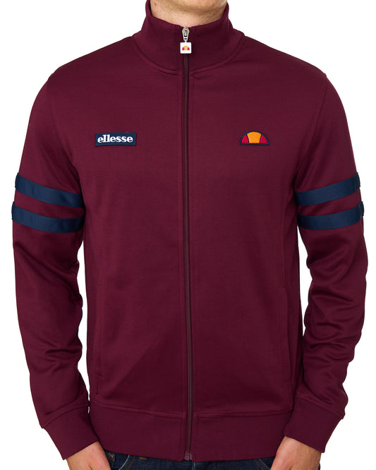 Ellesse Ellesse Roma Track Top Burgundy/Navy