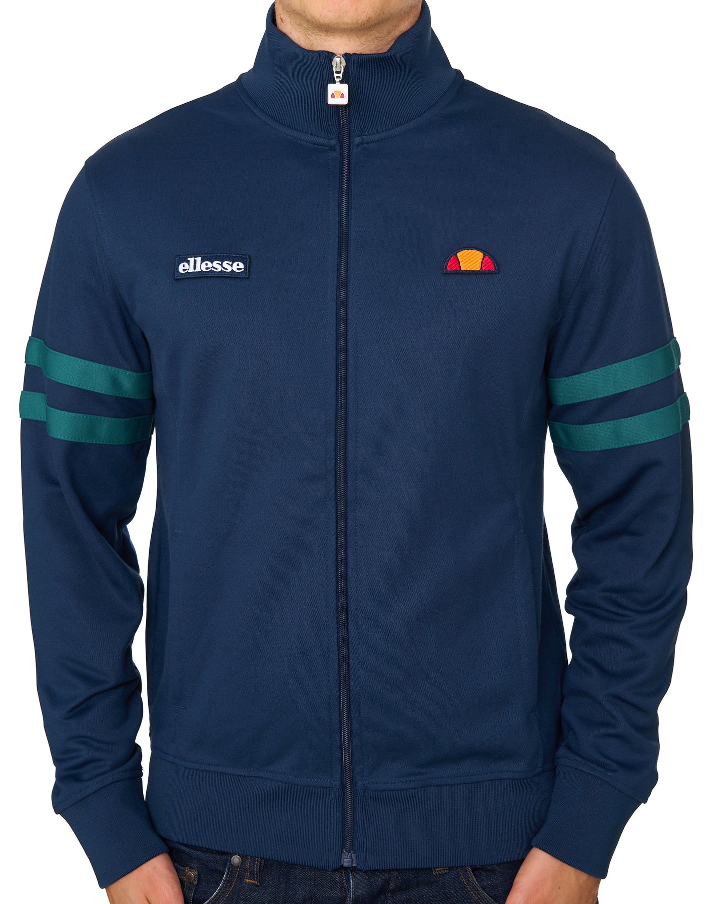 Ellesse Roma Track Top Navy/Teal