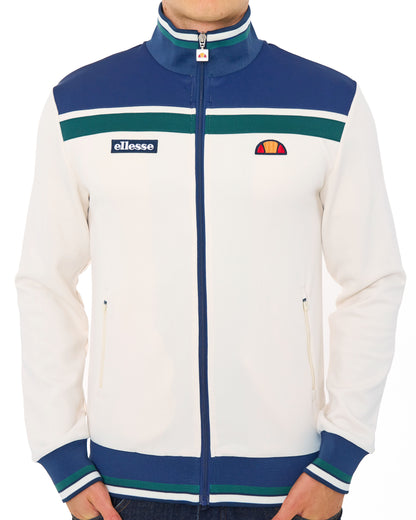 Ellesse Vignola Track Top Ecru/Navy