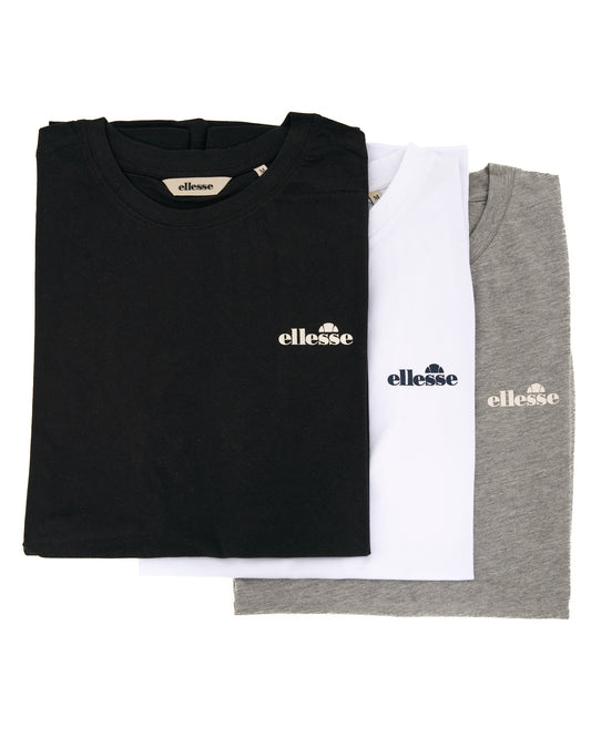 Ellesse Ellesse Zivola Triple Pack Tees Multi