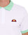 Ellesse Lessepsia Polo Shirt White/Light Green