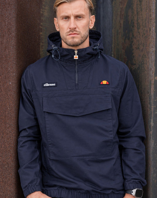 Ellesse Ellesse Mont Canvas Overhead Jacket Navy