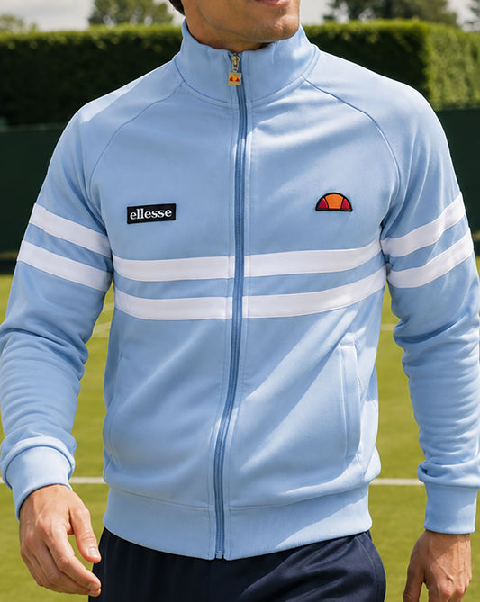 Ellesse Ellesse Rimini Track Top Sky Blue/White