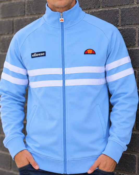 Ellesse Ellesse Rimini Track Top Sky Blue/White