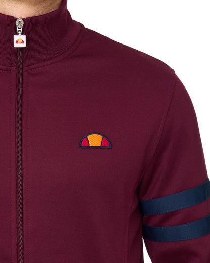 Ellesse Roma Track Top Burgundy/Navy