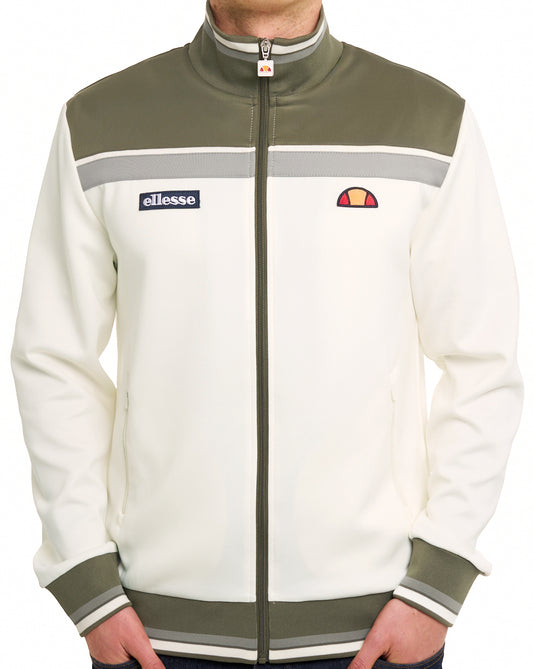 Ellesse Vignola Track Top Off White/Khaki