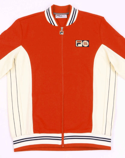 Fila Vintage Settanta Twin Badge Track Top OG Red