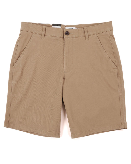 Farah Hawk Chino Twill Shorts Beige