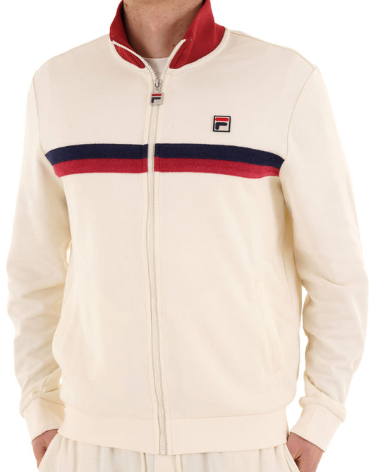 Fila Vintage Enrico Track Top Gardenia