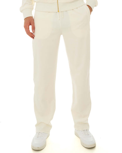 Fila Gold Fario Velour Track Pant White Down