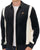 Fila Gold Lazaro Velour Track Top Black/White Down