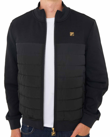 Fila Gold Oroza Padded Jacket Black