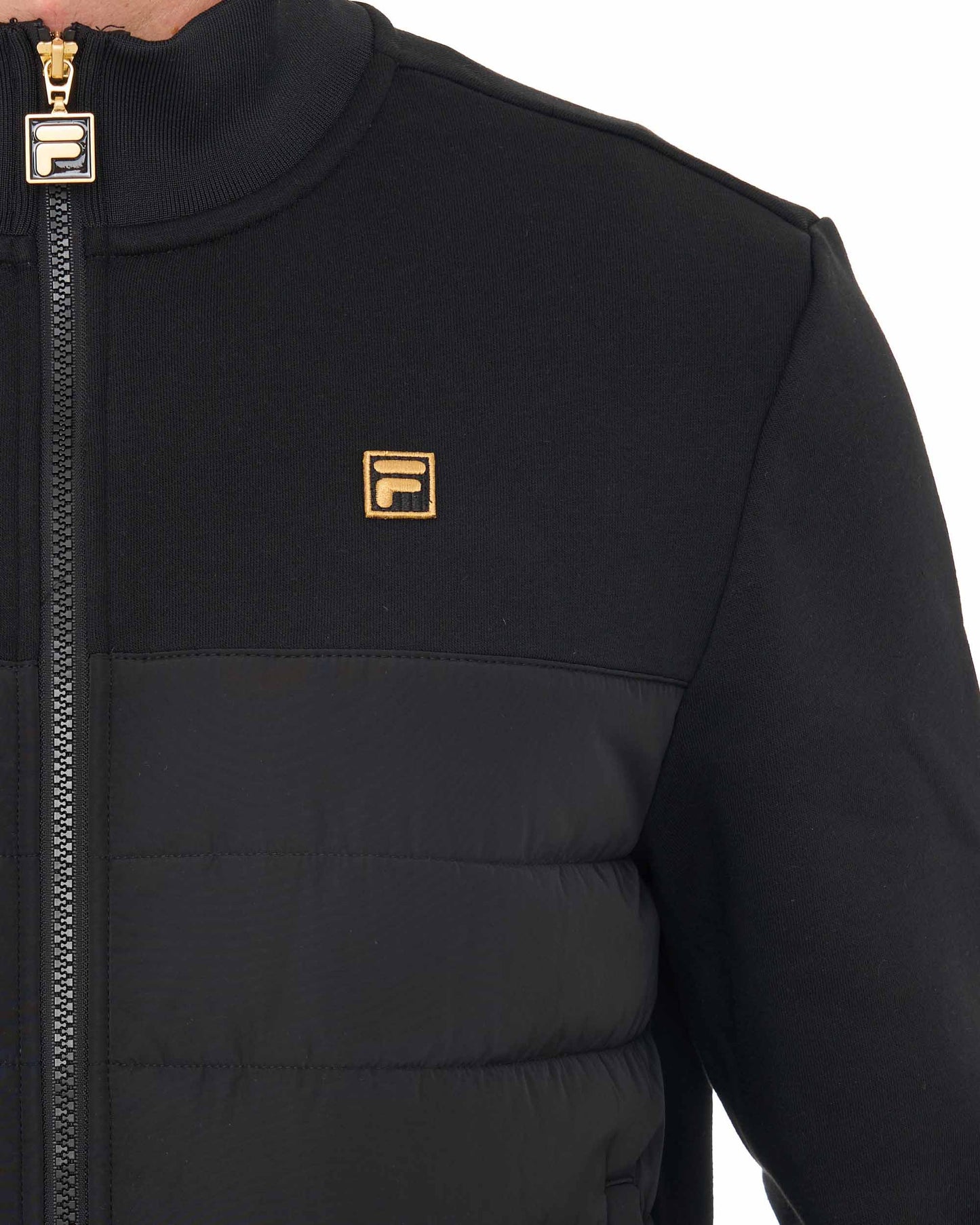 Fila Gold Oroza Padded Jacket Black