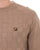 Fila Gold Square Knit Jumper Mocha